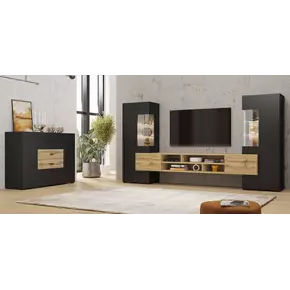 Buy Coby 10 Entertainment Unit Black, Colour: Black, Item Width: 270, 5 from Furnituretta