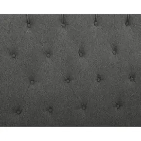 Buy Santafe Linen Fabric King Size Bed Grey, Size: King Size, 4 from Furnituretta