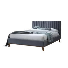 Buy Albany Dark Grey King Size Bed, Colour: Dark Grey, Size: 5ft/King , Item Width: 168 from Furnituretta