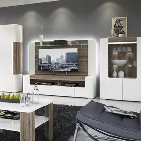 Buy Toronto 190cm wide TV Cabinet, 4 from Furnituretta