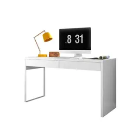 Buy Camden Writing Table Computer Desk with Drawers White, 3 from Furnituretta