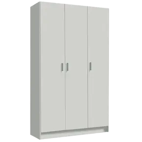 Buy Eva multi-Purpose 3 Doors Wide Storage Cupboard White from Furnituretta