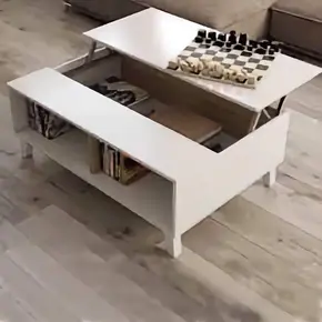 Buy Cannock Coffee Table Oak and White, 3 from Furnituretta