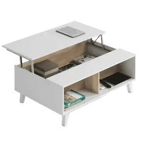 Buy Cannock Coffee Table Oak and White from Furnituretta