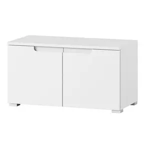 Buy Tenby White Hallway Storage Cupboard from Furnituretta