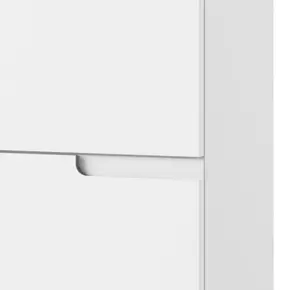 Buy Tenby White Short Narrow Bookcase, 2 from Furnituretta