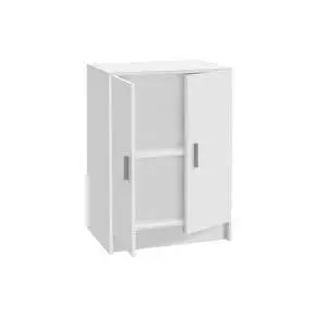 Buy Alford 2 Door White Universal Storage Cupboard, 3 from Furnituretta
