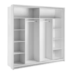 Buy Arti AR-14 Sliding Door Wardrobe White Matt 220cm, Colour: White Matt, Item Width: 220, 2 from Furnituretta