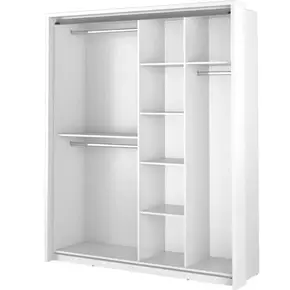 Buy Arti AR-17 Sliding Door Wardrobe White Matt 180cm, Colour: White Matt, Item Width: 180, 2 from Furnituretta