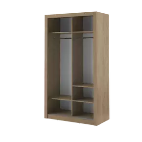 Buy Arti 6 - 2 Sliding Door Wardrobe Oak Shetland 120cm, Colour: Oak Shetland, Item Width: 120, 4 from Furnituretta