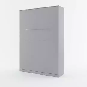 Buy CP-02 Vertical Wall Bed Concept Grey Matt 120cm, Colour: Grey Matt, Size: 120 x 200cm, 2 from Furnituretta