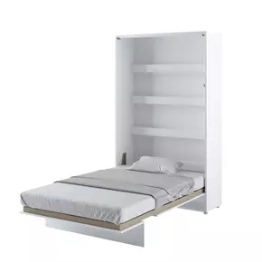 Buy BC-02 Vertical Wall Bed Concept White Gloss 120cm, Colour: White Gloss, Size: 120 x 200cm from Furnituretta