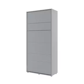 Buy BC-03 Vertical Wall Bed Concept Grey Matt 90cm, Colour: Grey Matt, Size: 90 x 200cm, 2 from Furnituretta