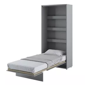 Buy BC-03 Vertical Wall Bed Concept Grey Matt 90cm, Colour: Grey Matt, Size: 90 x 200cm, 4 from Furnituretta