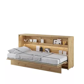 Buy BC-06 Horizontal Wall Bed Concept Oak Artisan 90cm, Colour: Oak Artisan, Size: 90 x 200cm from Furnituretta