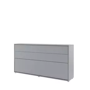 Buy BC-06 Horizontal Wall Bed Concept Grey Matt 90cm, Colour: Grey Matt, Size: 90 x 200cm, 2 from Furnituretta