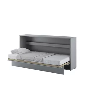 Buy BC-06 Horizontal Wall Bed Concept Grey Matt 90cm, Colour: Grey Matt, Size: 90 x 200cm, 5 from Furnituretta