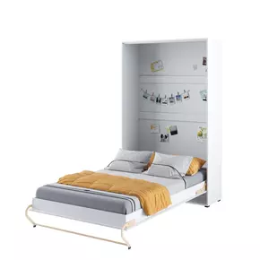Buy CP-02 Vertical Wall Bed Concept White Matt 120cm, Colour: White Matt, Size: 120 x 200cm from Furnituretta