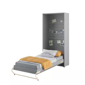 Buy CP-03 Vertical Wall Bed Concept Grey Matt 90cm, Colour: Grey Matt, Size: 90 x 200cm from Furnituretta