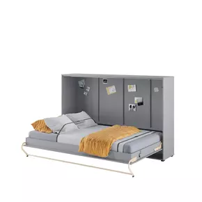 Buy CP-05 Horizontal Wall Bed Concept Grey Matt 120cm, Colour: Grey Matt, Size: 120 x 200cm from Furnituretta