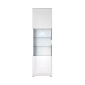 Buy Toledo 05 Display Cabinet White, Colour: White, Item Width: 61, 2 from Furnituretta