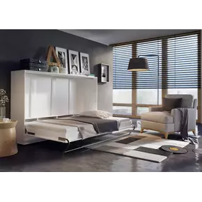 Buy CP-05 Horizontal Wall Bed Concept Grey Matt 120cm, Colour: Grey Matt, Size: 120 x 200cm, 6 from Furnituretta