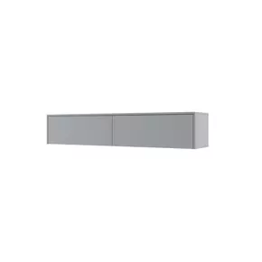 Buy BC-15 Over Bed Unit for Horizontal Wall Bed Concept Grey Matt 160cm, Colour: Grey Matt, Item Width: 211 from Furnituretta