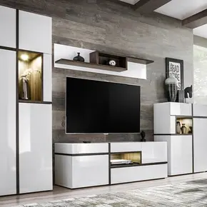 Buy Cross Wall Panel With Shelves, 2 from Furnituretta