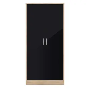 Buy Bardalona Wardrobe Black Gloss from Furnituretta