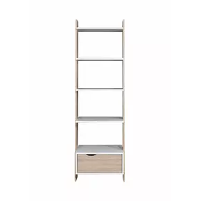Buy Pulford Ladder Bookcase with Drawer, 2 from Furnituretta
