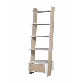 Buy Pulford Ladder Bookcase with Drawer, 3 from Furnituretta