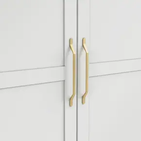 Buy Austen White 2 Door Wardrobe, 6 from Furnituretta