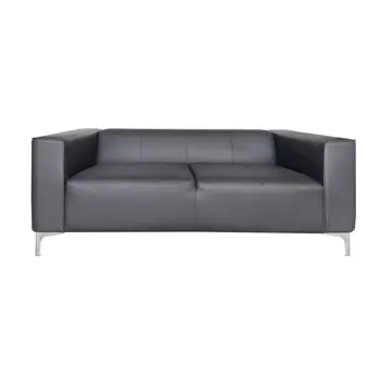 Buy Toscana Sofa PU 2-Seater Grey – Elegant & Comfortable Seating, Colour: Grey from Furnituretta
