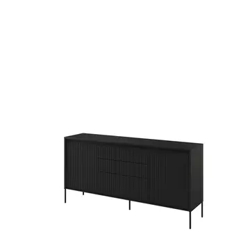Buy Trend TR-01 Sideboard Cabinet 166cm, Colour: Black Matt, Width: 166 from Furnituretta