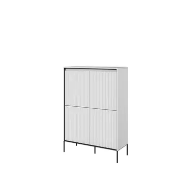 Buy Trend TR-03 Highboard Cabinet 98cm, Colour: White Matt, Width: 98 from Furnituretta
