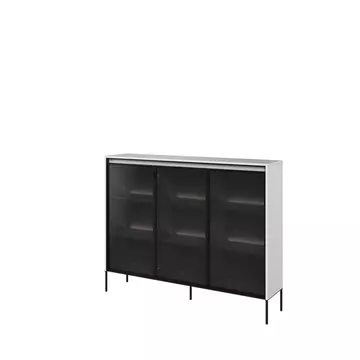 Buy Trend TR-08 Display Cabinet 150cm, Colour: White Matt, Width: 150 from Furnituretta