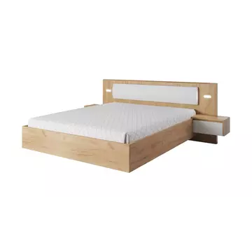Buy Xelo Bed Frame with Bedside Cabinets [EU King] from Furnituretta