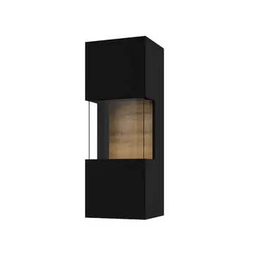Buy Ava 07 Wall Hung Cabinet, Colour: Black Matt, Width: 36 from Furnituretta