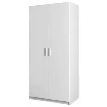 Buy Snow 02 Hinged Door Wardrobe 92cm from Furnituretta