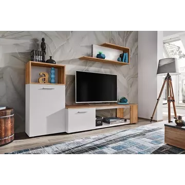 Buy Maze I TV Entertainment Unit, Colour: White, Item Width: 200 from Furnituretta
