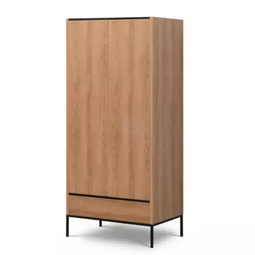 Buy Loft Caramel Hinged Wardrobe from Furnituretta