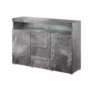 Buy India 26 Sideboard Cabinet, Colour: Schiefer, Width: 132 from Furnituretta