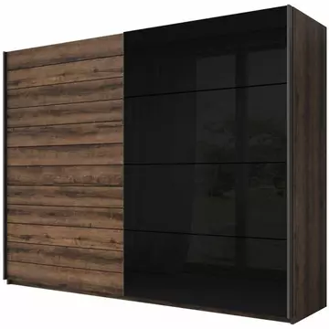 Buy Galaxy Sliding Door Wardrobe, Colour: Oak Monastery, Width: 270 from Furnituretta