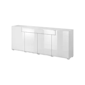 Buy Toledo 25 Sideboard Cabinet, Colour: White, Item Width: 208 from Furnituretta