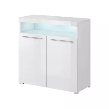 Buy India 45 Sideboard Cabinet, Colour: White, Width: 91 from Furnituretta