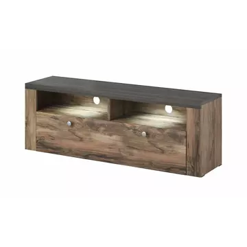 Buy Larona 41 TV Cabinet, Colour: Oak Satin, Width: 140 from Furnituretta