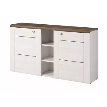 Buy Larona 26 Sideboard Cabinet, Colour: Oak Sibiu Larche, Width: 155 from Furnituretta