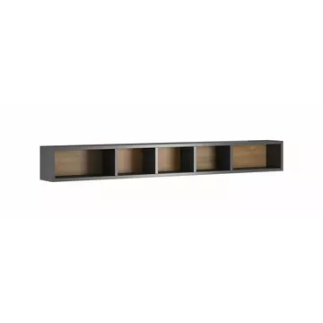 Buy Toledo 02 Wall Shelf, Colour: Grey Matt, Width: 169 from Furnituretta