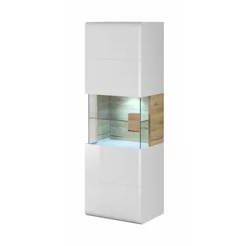 Buy Toledo 07 Wall Hung Cabinet, Colour: Oak San Remo, Width: 53 from Furnituretta