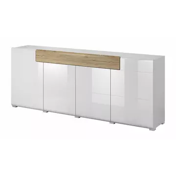 Buy Toledo 25 Sideboard Cabinet, Colour: Oak San Remo, Width: 208 from Furnituretta